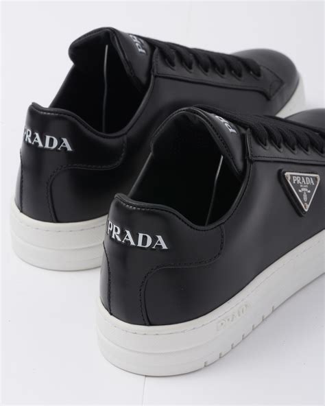 leather sneakers prada|Prada leather sneakers for men.